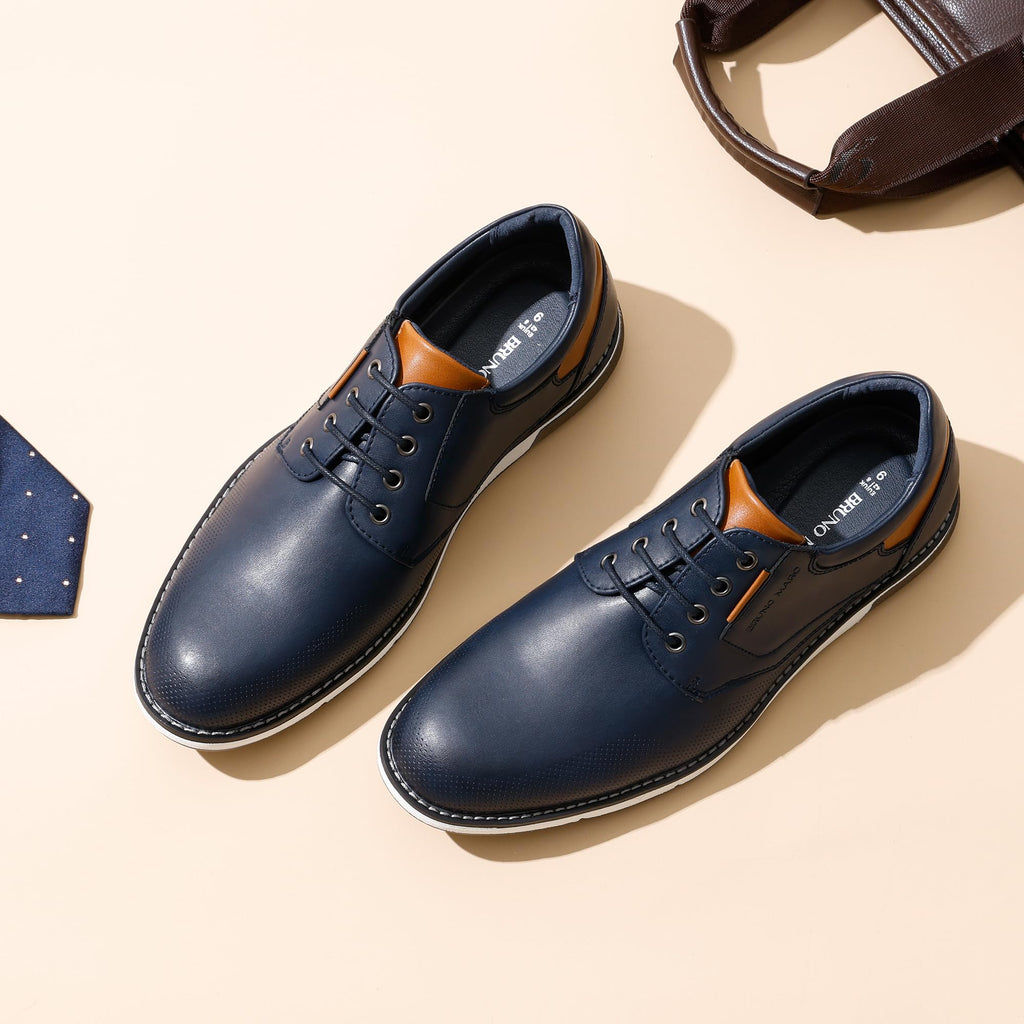 Bruno Marc Men's Dress Oxfords Casual Derby Sneakers