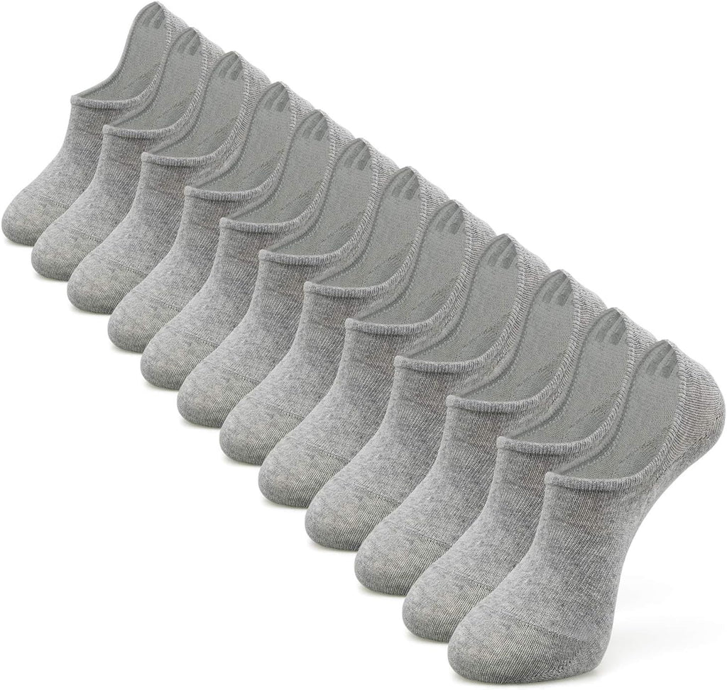 IDEGG Women & Men No Show Low Cut Anti‑Slip Casual Sports Running Socks