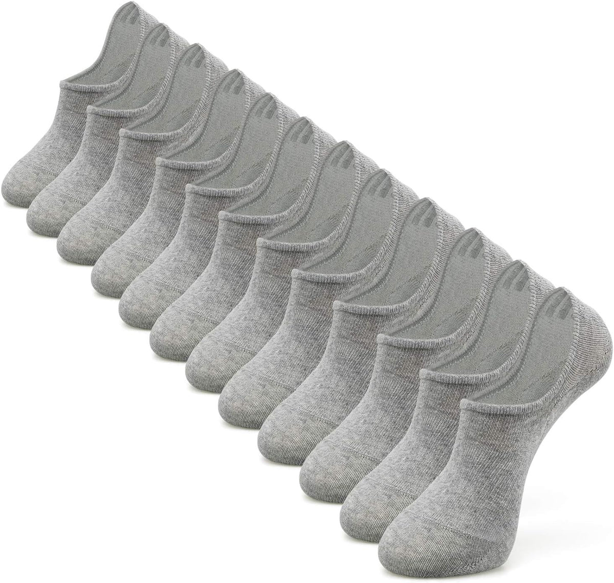IDEGG Women & Men No Show Low Cut Anti‑Slip Casual Sports Running Socks