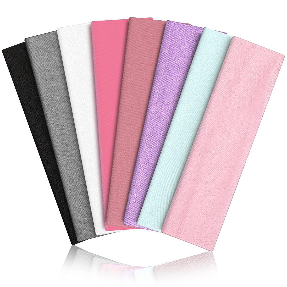 Headbands for Women 8PCS, Summer-Exclusive Elastic Non Slip Hair Head Bands