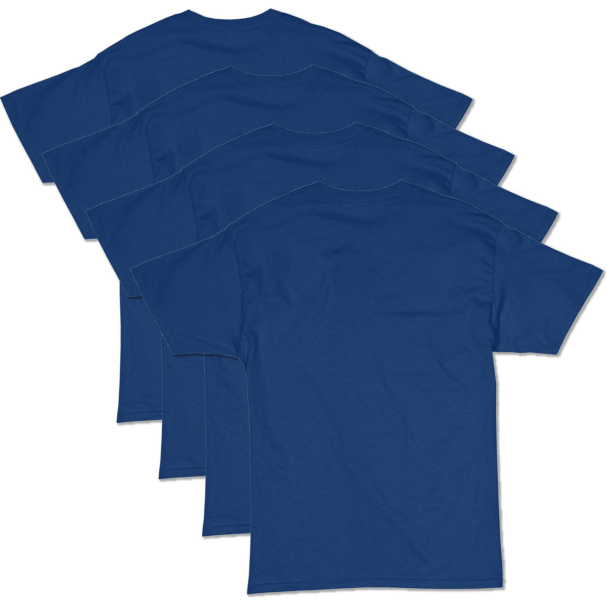 Hanes Men's T-Shirt Pack - 4 or 6 Pack - Essential-T Crewneck Cotton T-Shirts - Everyday Men's Clothing - Big & Tall