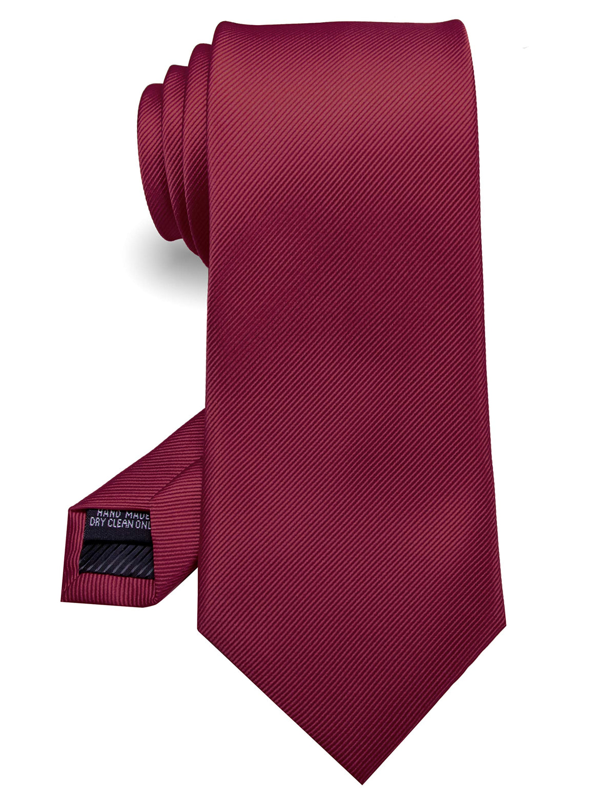 RBOCOTT Solid Color Tie Formal Necktie for Men