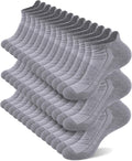 shnn 14 Pairs Mens/Womens Ankle Socks Breathable Casual Low Cut Short Socks for Men/Women with Heel Tab