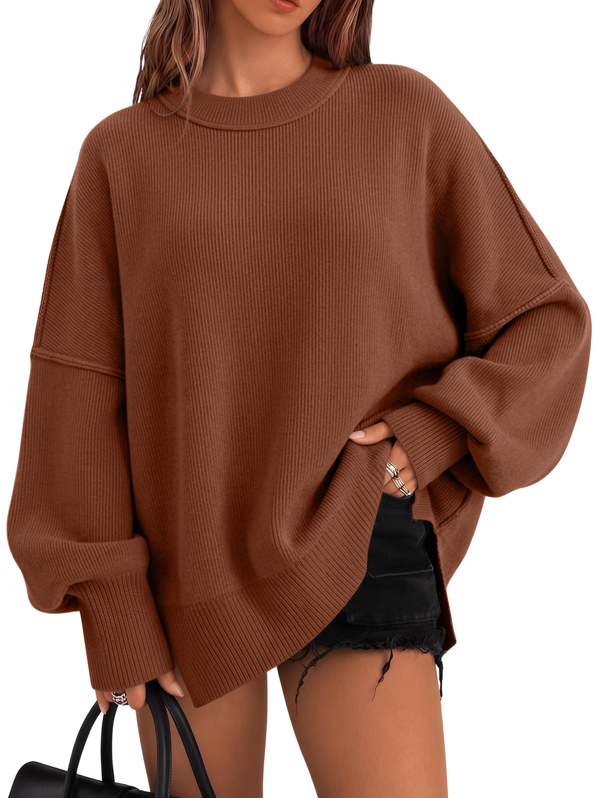 LILLUSORY Oversized Sweaters for Women 2026 Fall Fashion Outfits Clothes