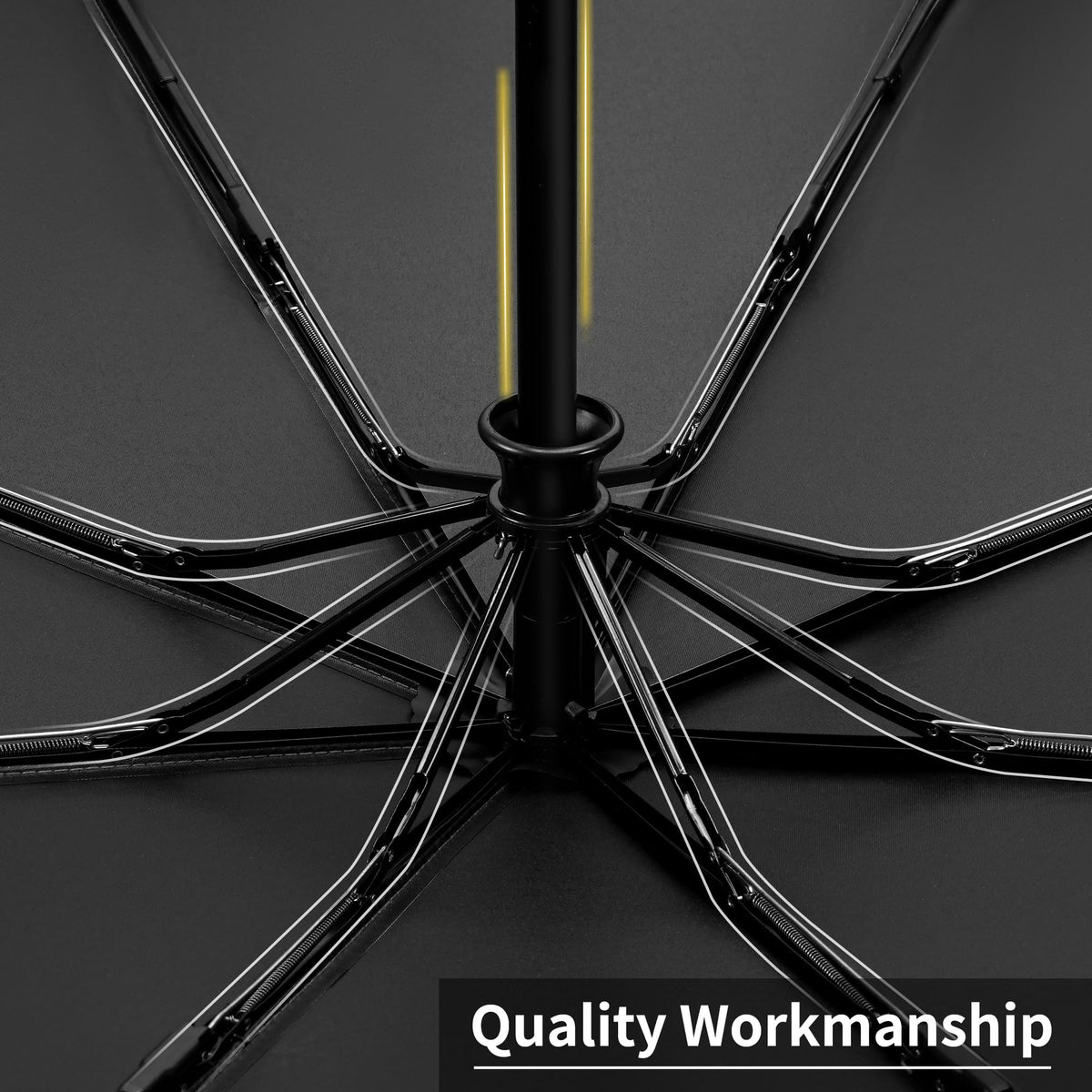 Seniny Windproof Travel Umbrella, Automatic Umbrellas for Rain, Portable & Compact Umbrellas for Backpack, Strong UV for Protection, Folding Small Sun Umbrella for Car, Walking