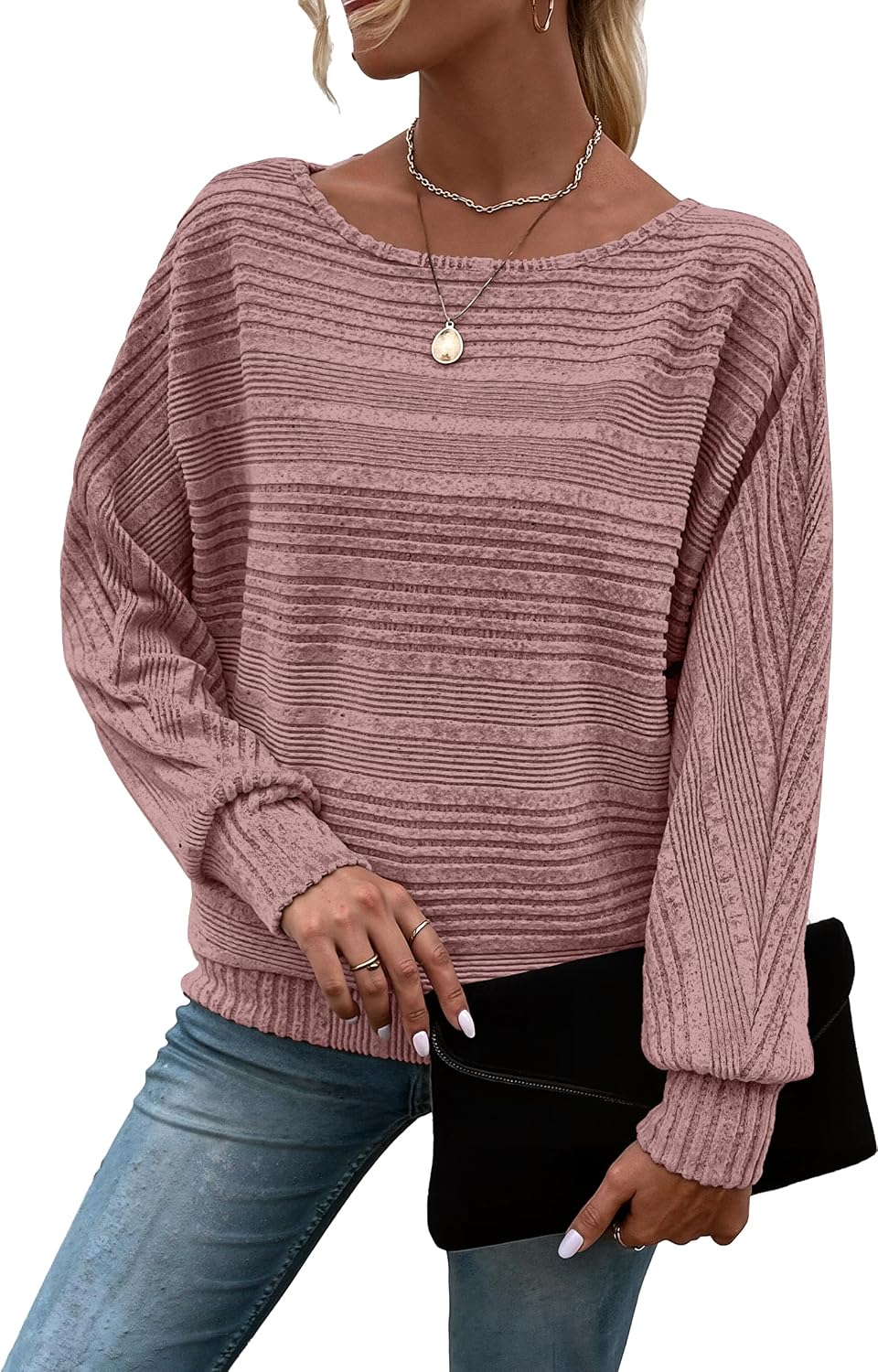 Long Sleeve Shirts for Women Tunic Tops Pullover Sweaters
