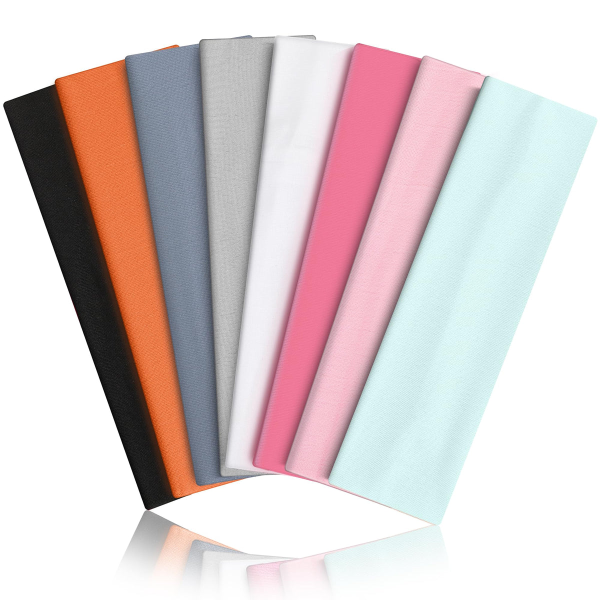 Headbands for Women 8PCS, Summer-Exclusive Elastic Non Slip Hair Head Bands