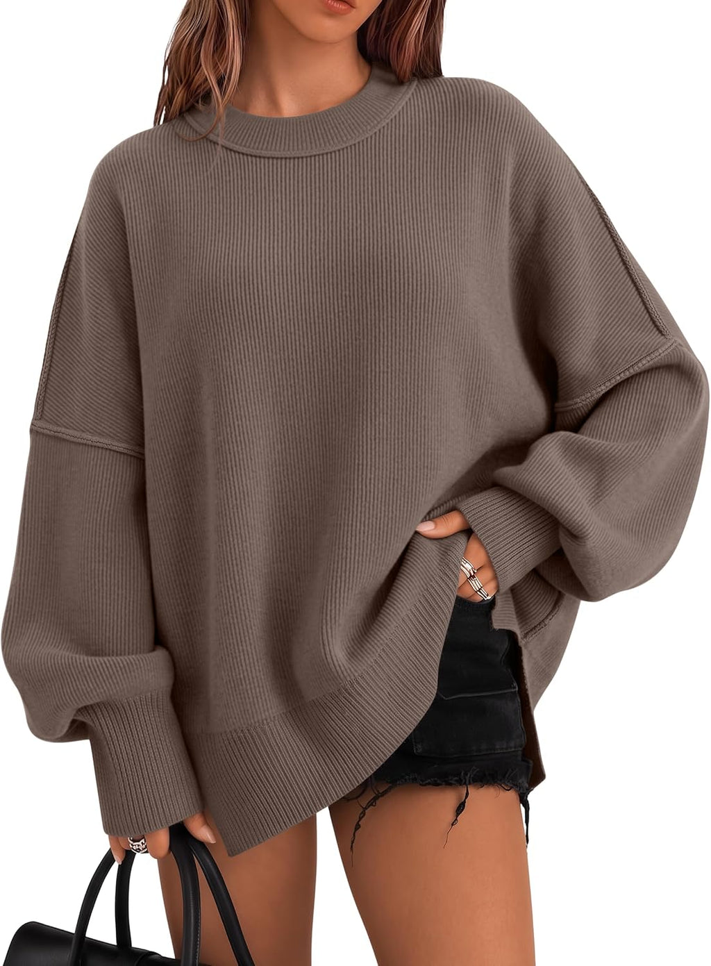 LILLUSORY Oversized Sweaters for Women 2026 Fall Fashion Outfits Clothes