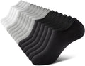 wernies No Show Socks Men, Low Cut Ankle Short Casual Non Slip Socks
