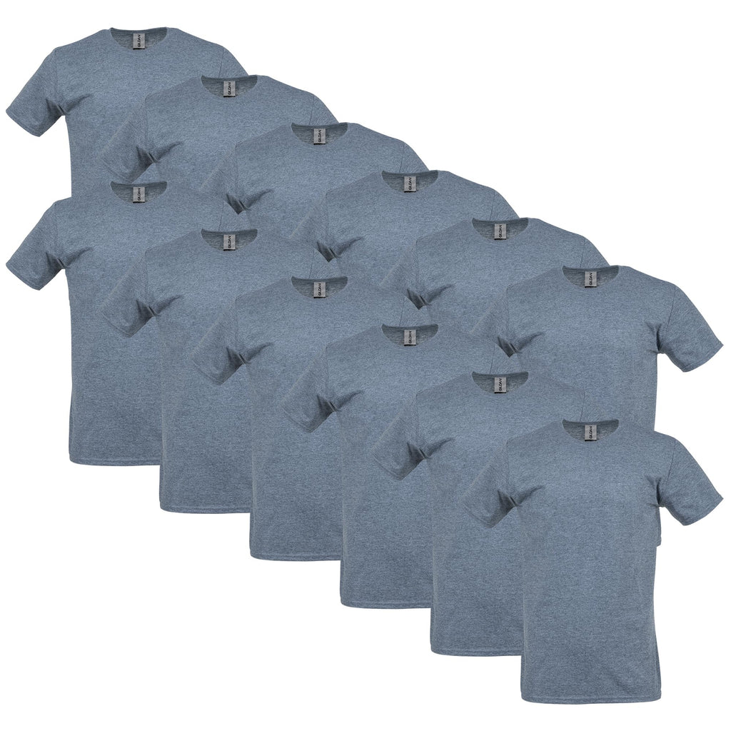Gildan Adult Softstyle Cotton T-Shirt, Style G64000, Multipack
