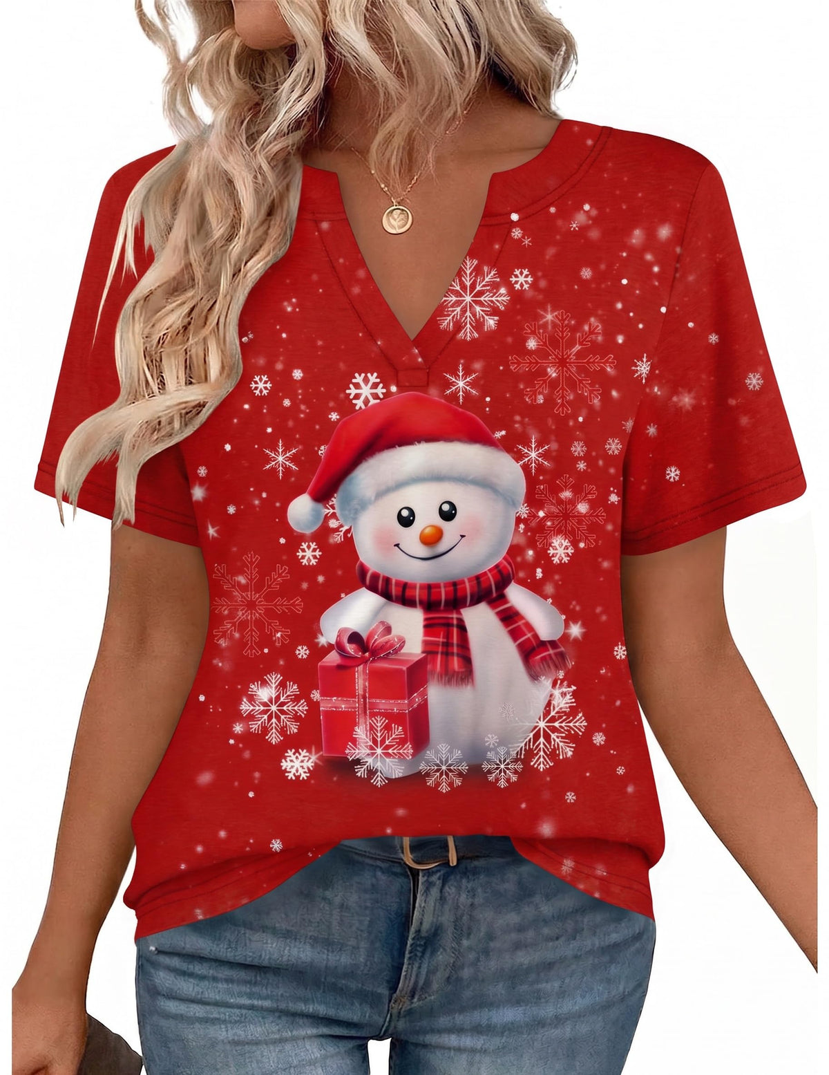 Zeagoo Womens Tops Short Sleeve V Neck Tee Shirts Cute Dressy Casual