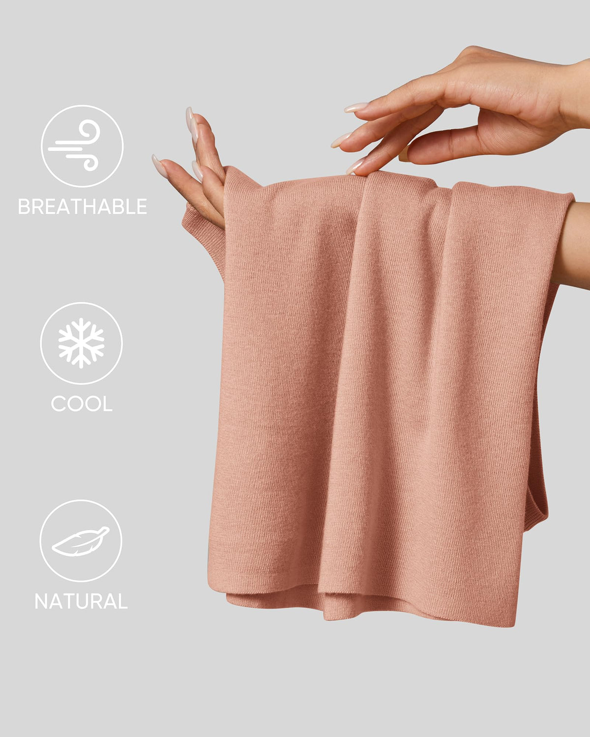 Arach&Cloz Women's Wool Blend Mock Neck Fall Business Casual Sweater Tank