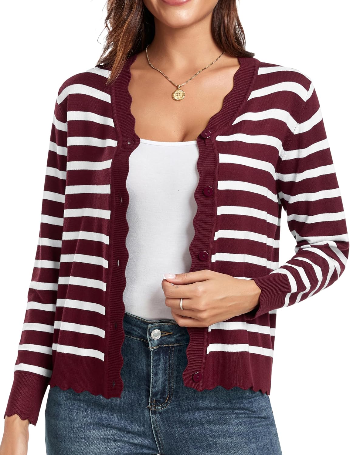 GRECERELLE Cardigan Sweaters for Women Lightweight 2026 Fall Outfits