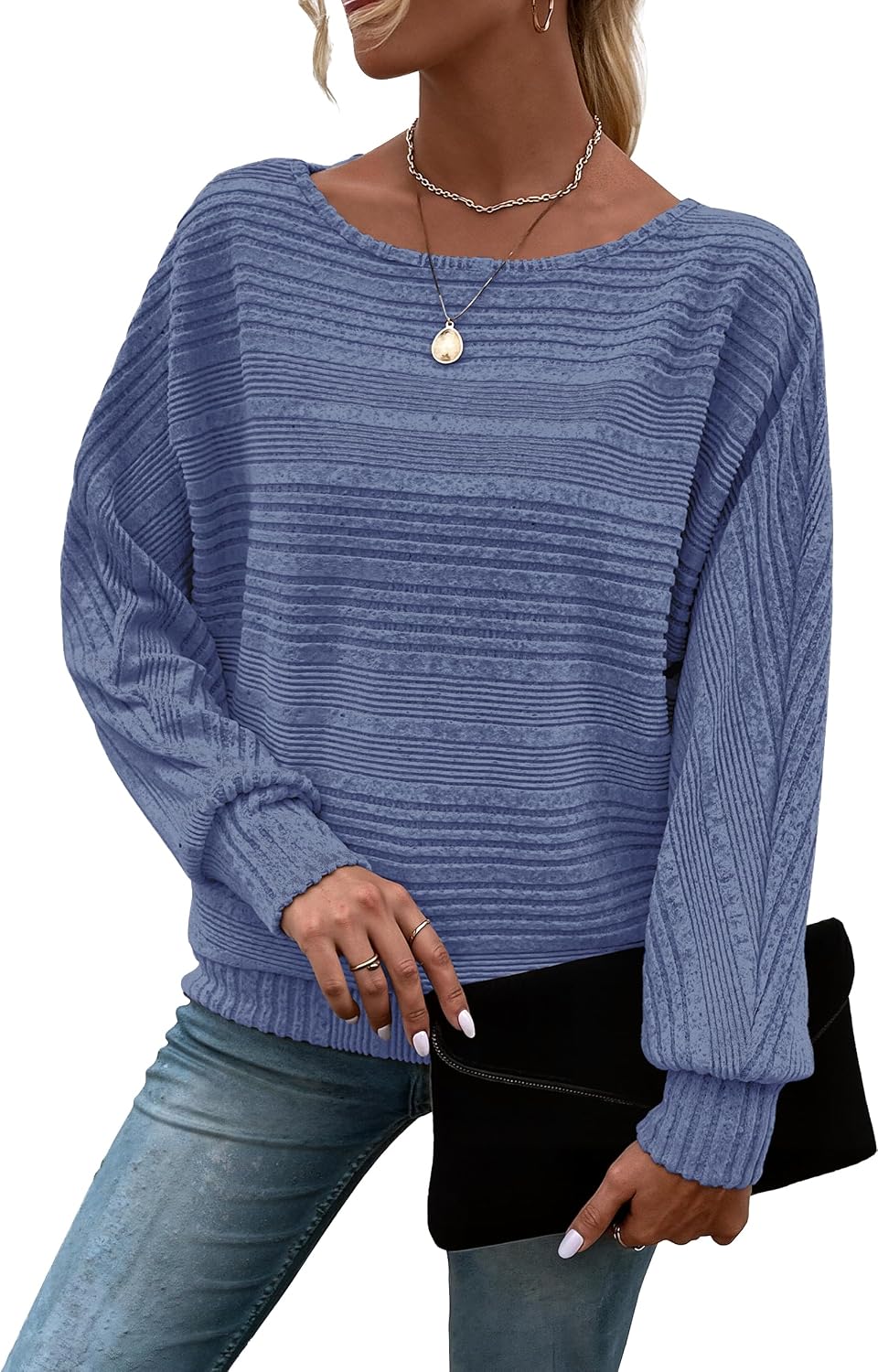 Long Sleeve Shirts for Women Tunic Tops Pullover Sweaters