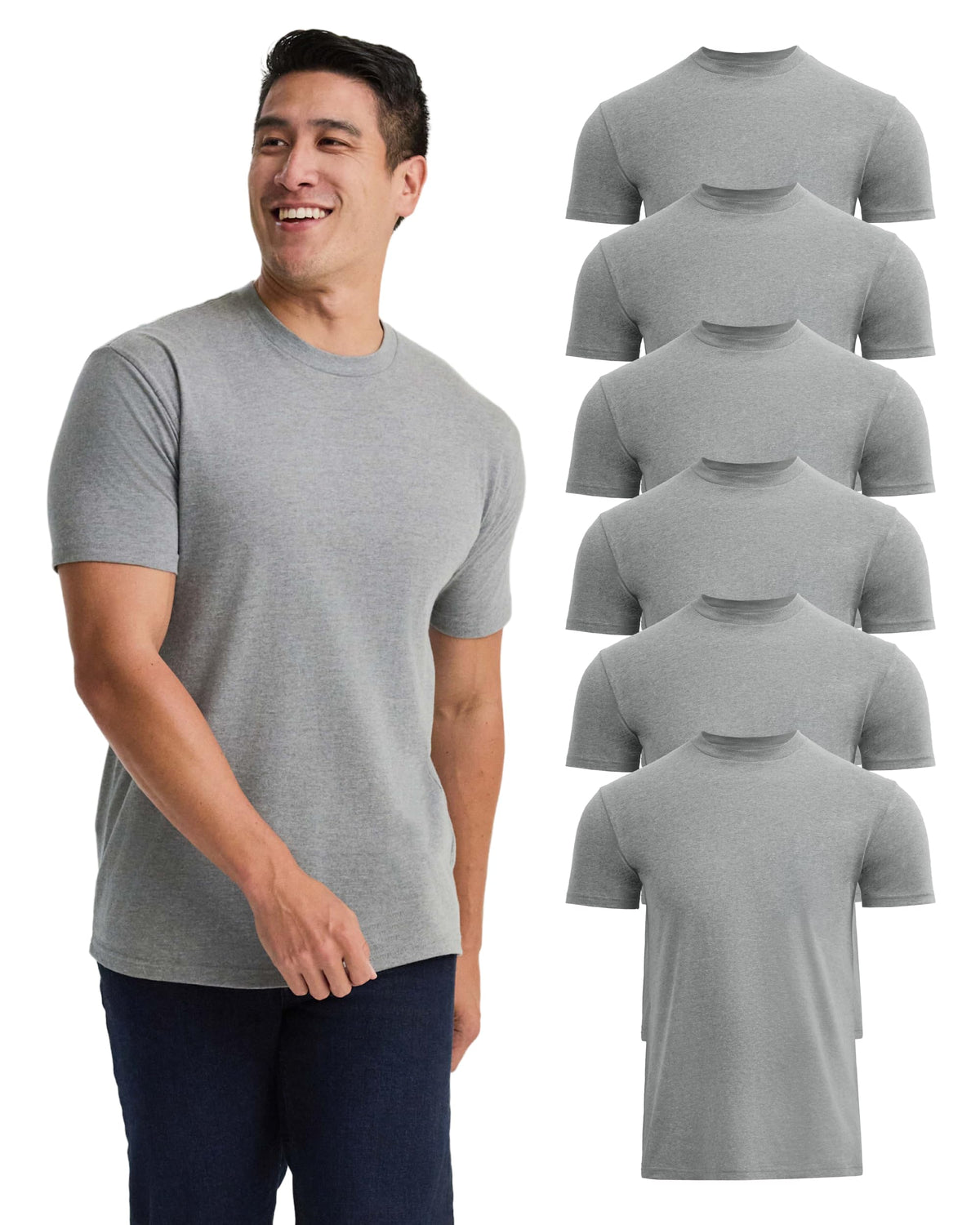 True Classic Mens T-Shirts – Short Sleeve Crew Neck