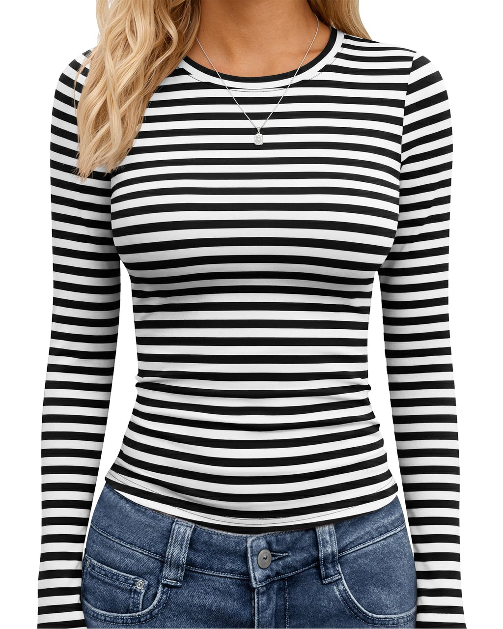 TNNZEET Long Sleeve Shirts for Women Fall Fashion Workout Crop Top Y2K 2026