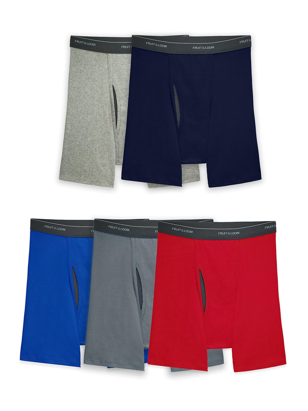 Fruit of the Loom Men's Coolzone Boxer Briefs, Moisture Wicking & Breathable