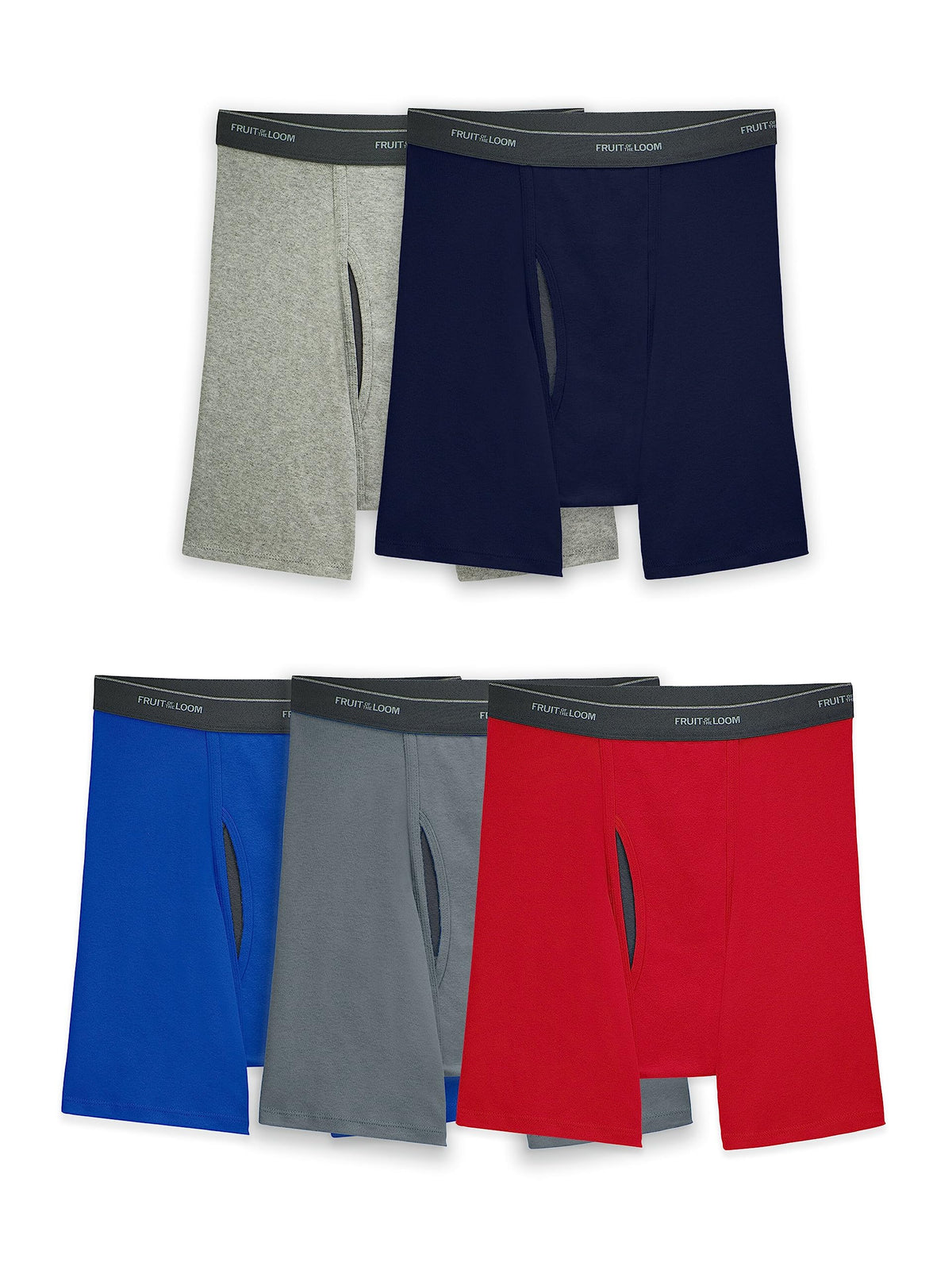 Fruit of the Loom Men's Coolzone Boxer Briefs, Moisture Wicking & Breathable