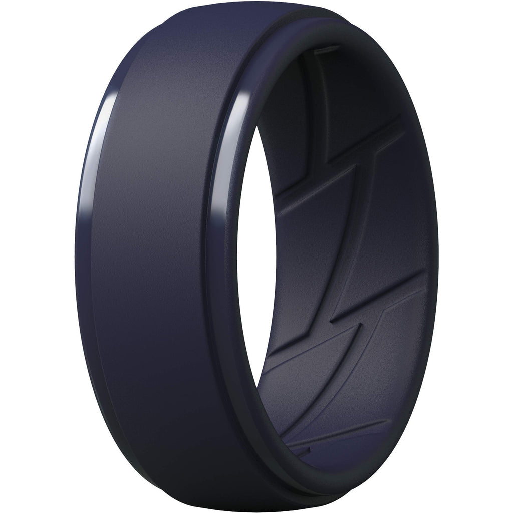 ThunderFit Men's Silicone Rings, Breathable Rubber Bands, 10mm Wide
