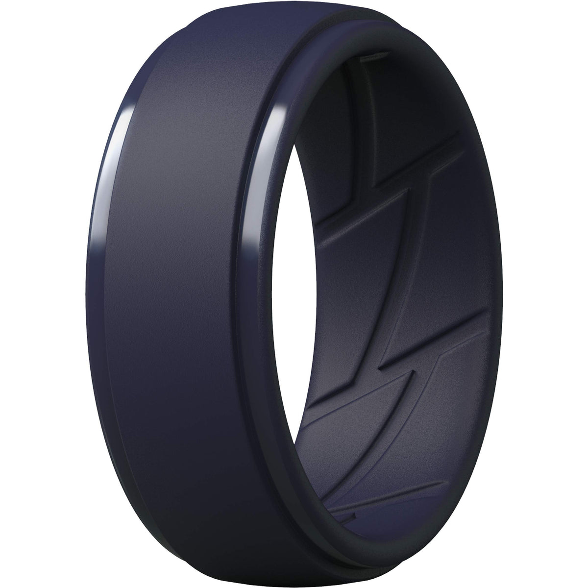 ThunderFit Men's Silicone Rings, Breathable Rubber Bands, 10mm Wide