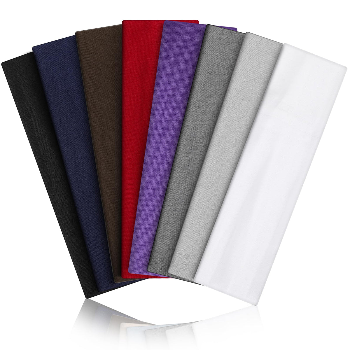 Headbands for Women 8PCS, Summer-Exclusive Elastic Non Slip Hair Head Bands