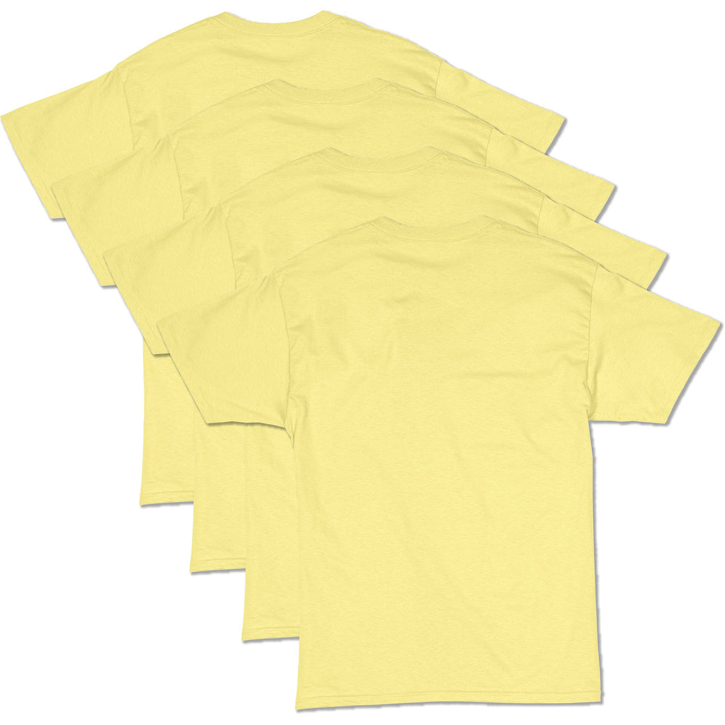 Hanes Men's T-Shirt Pack - 4 or 6 Pack - Essential-T Crewneck Cotton T-Shirts - Everyday Men's Clothing - Big & Tall