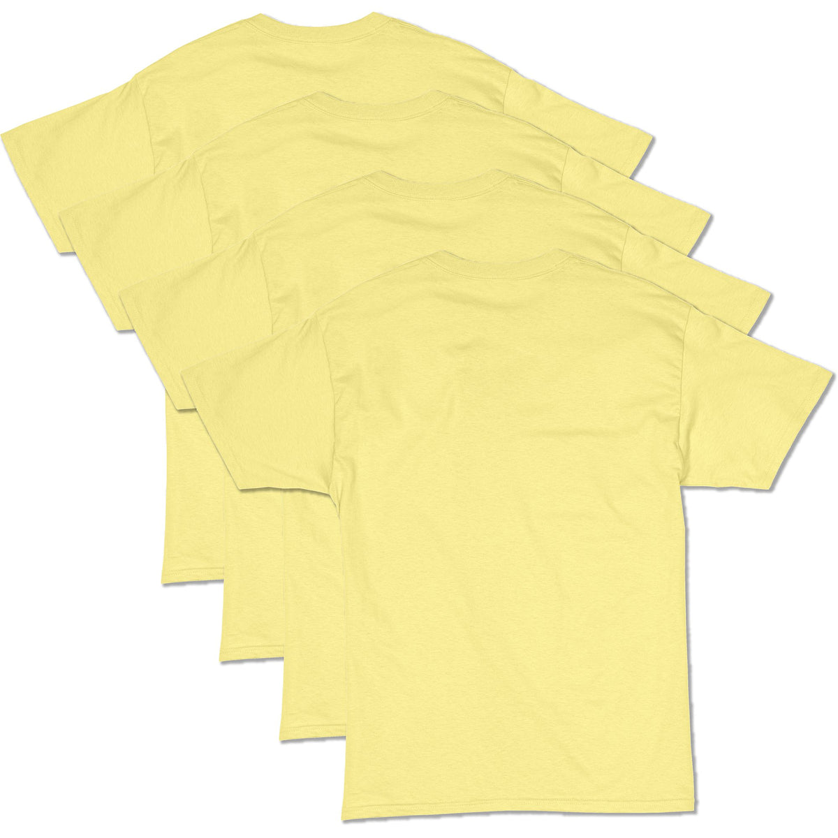 Hanes Men's T-Shirt Pack - 4 or 6 Pack - Essential-T Crewneck Cotton T-Shirts - Everyday Men's Clothing - Big & Tall