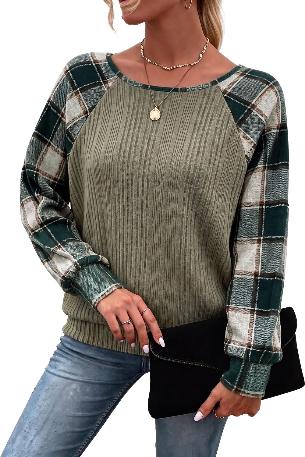 Long Sleeve Shirts for Women Tunic Tops Pullover Sweaters