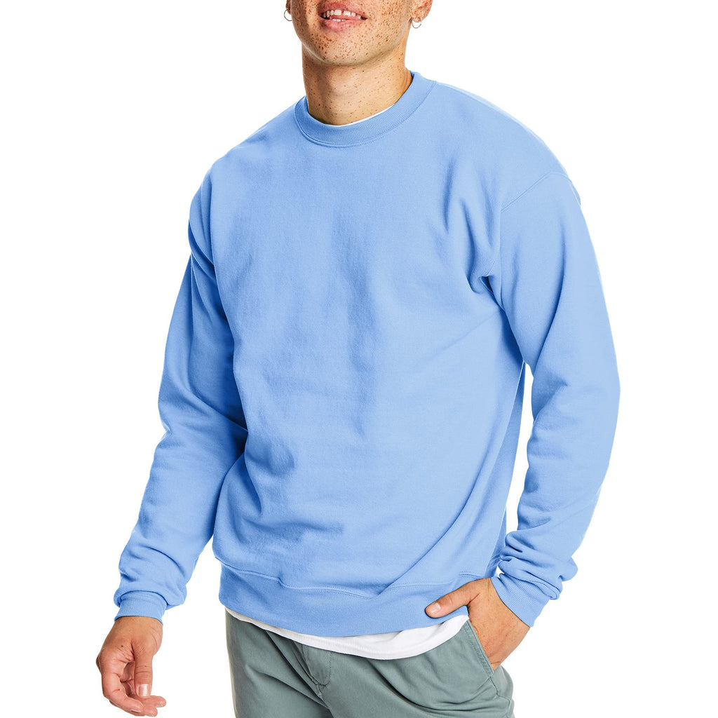 Hanes Men's Sweatshirt, EcoSmart Fleece Crewneck Sweatshirt, Big & Tall Available, 1 or 2-Pack