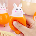 Carrot Rabbit Squishy Decompression Squeeze Toy