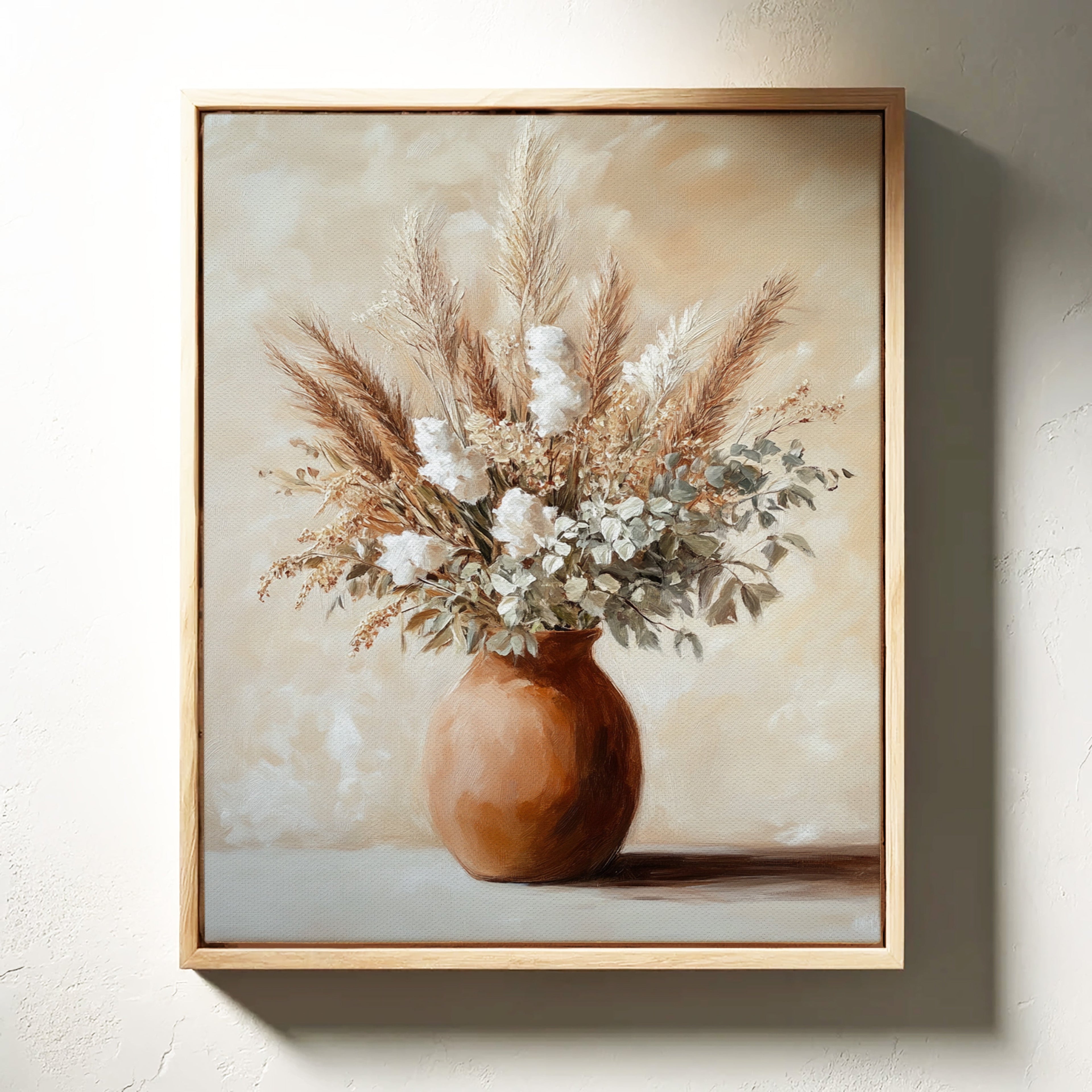 Earthen Still: Pampas in Clay
