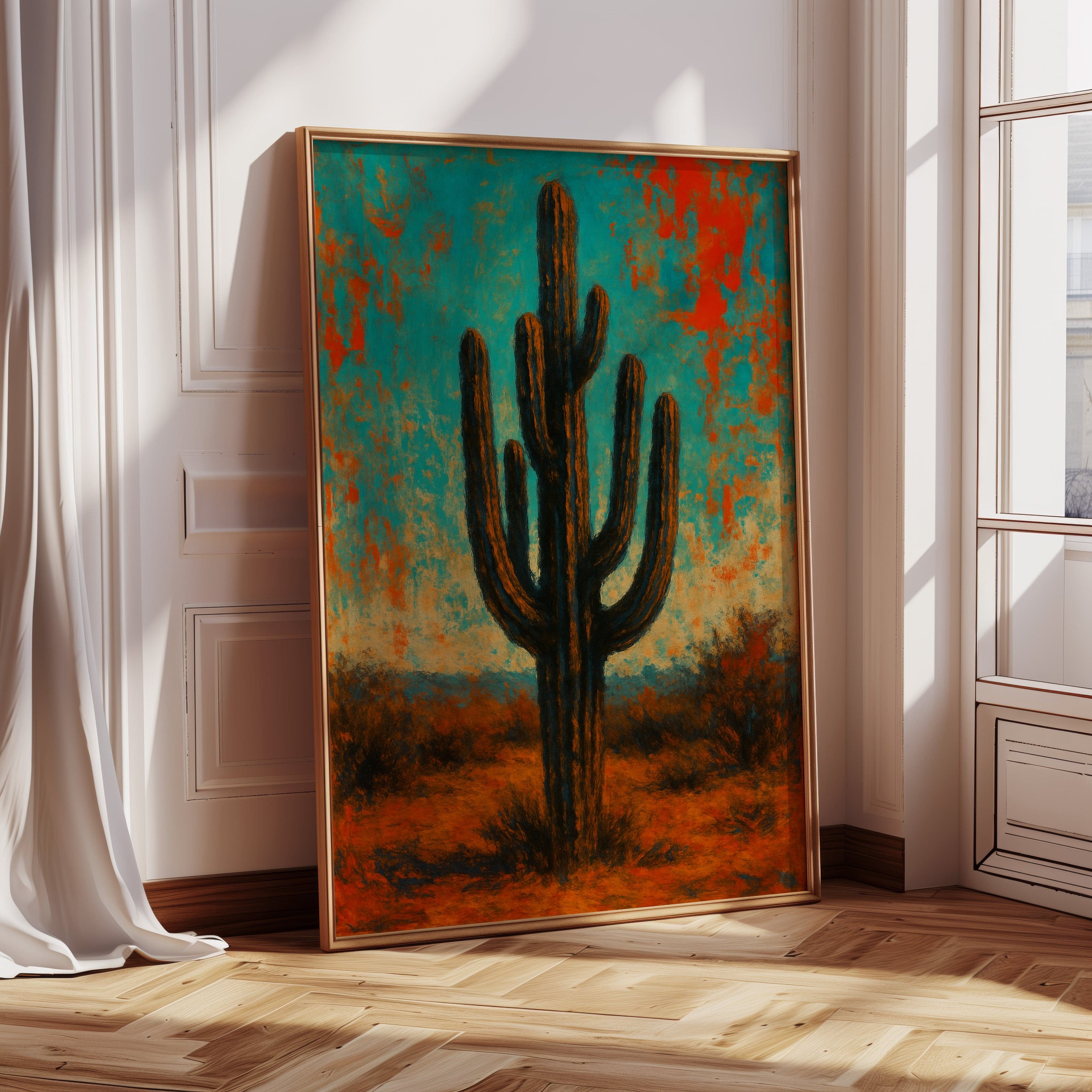 Lone Saguaro