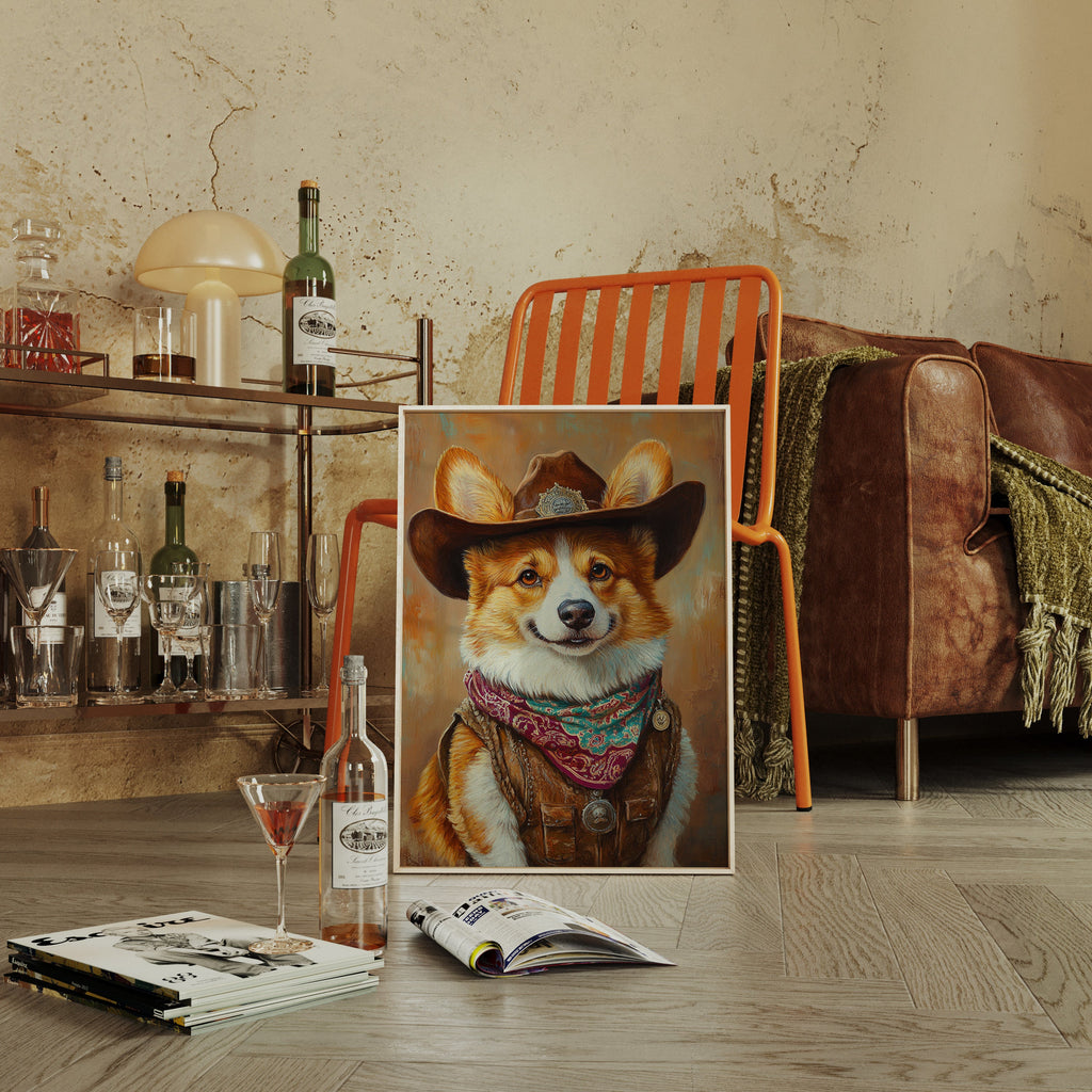 Corgi Sheriff with a Heart of Gold