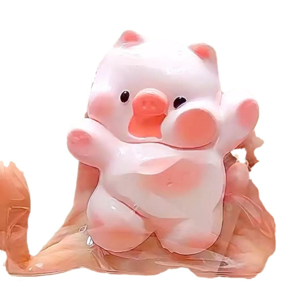 Sleepy Bag Pig Silicone Mold – DIY Squishy, Chocolate & Craft Mold