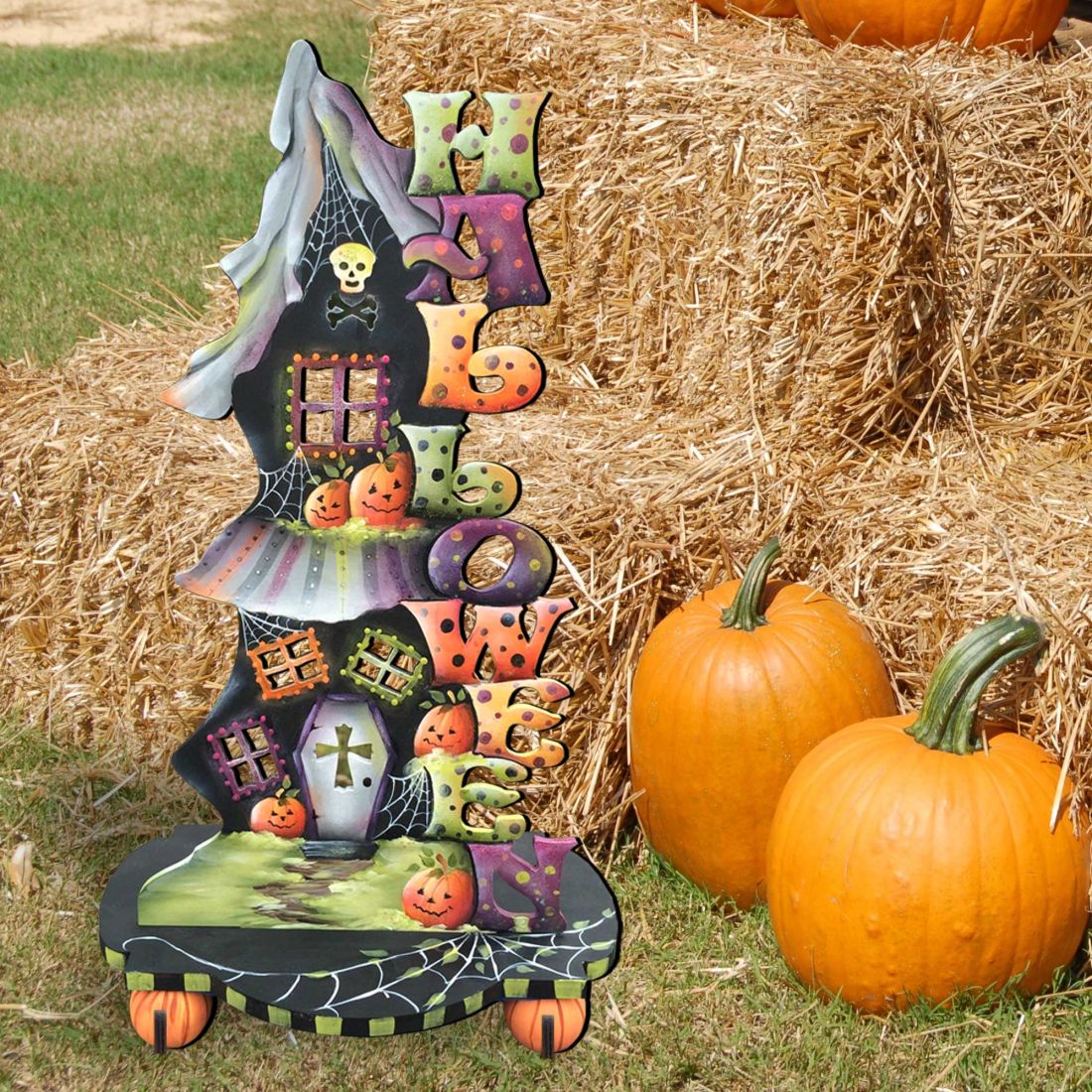 Halloween "Candle Holder" Outdoor Décor by Jamie Mills-Price - Thanksgiving Halloween Décor - 8457402F