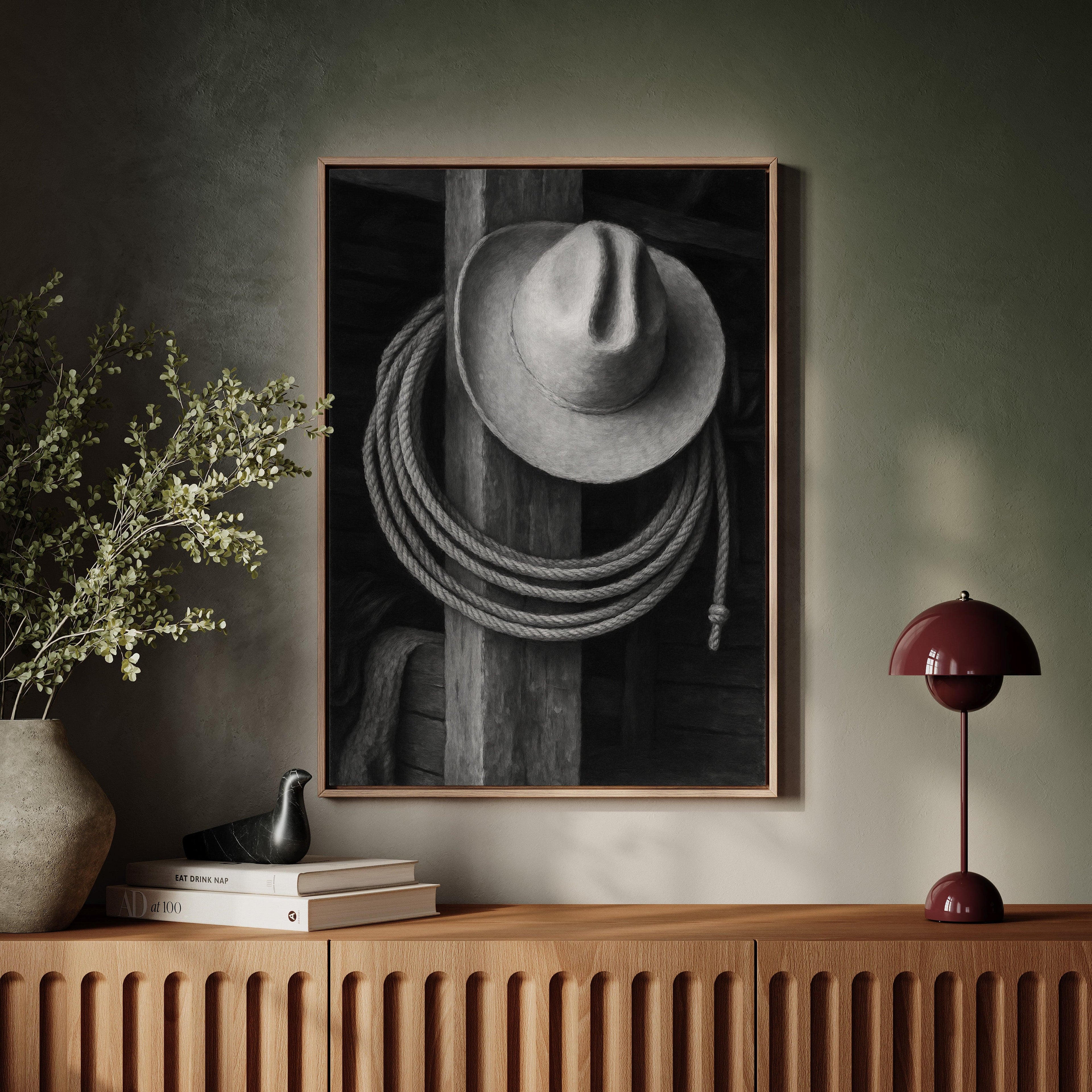 Cowboy Hat and Lasso