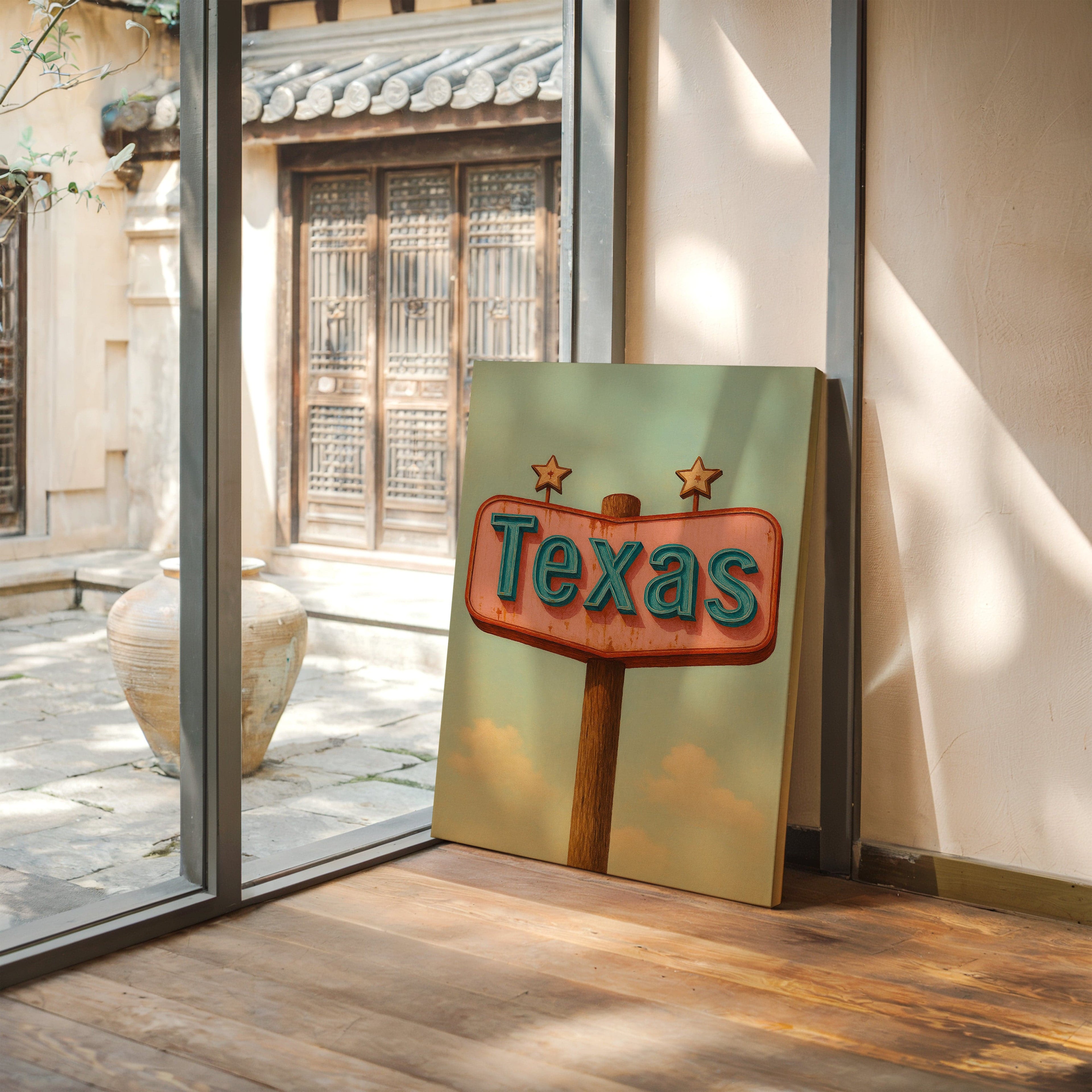 Texas Roadside – Where the Sky’s Bigger and the Signs Are Bolder