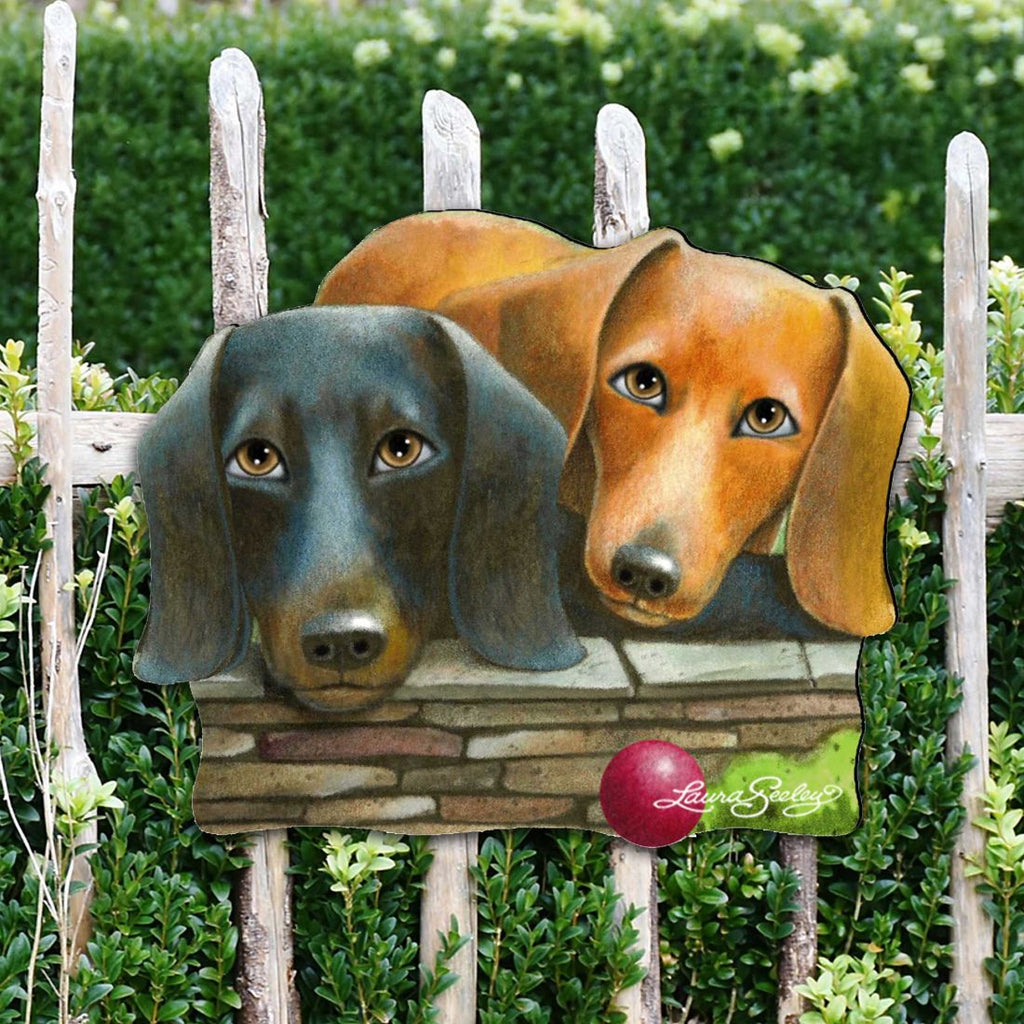 Where Is the Ball Holiday Outdoor Décor Large Ornament by Laura Seeley - Pets Dog and Cats Décor - 8511016M