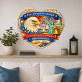 Personalized 250 Years of Freedom Door Hanger – Custom Family Name Patriotic Wall Decor 1776–2026 – 8652874H