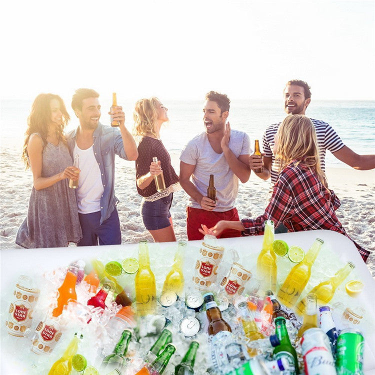 Inflatable Floating Pool Bar Table – Drink & Food Tray for Pool Parties