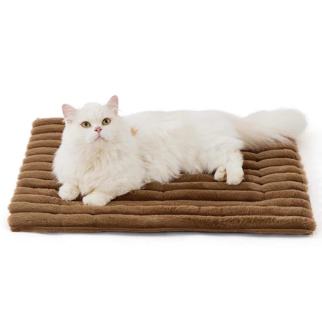 Faux Rabbit Fur Pet Mat — 3 Colors, 4 Sizes
