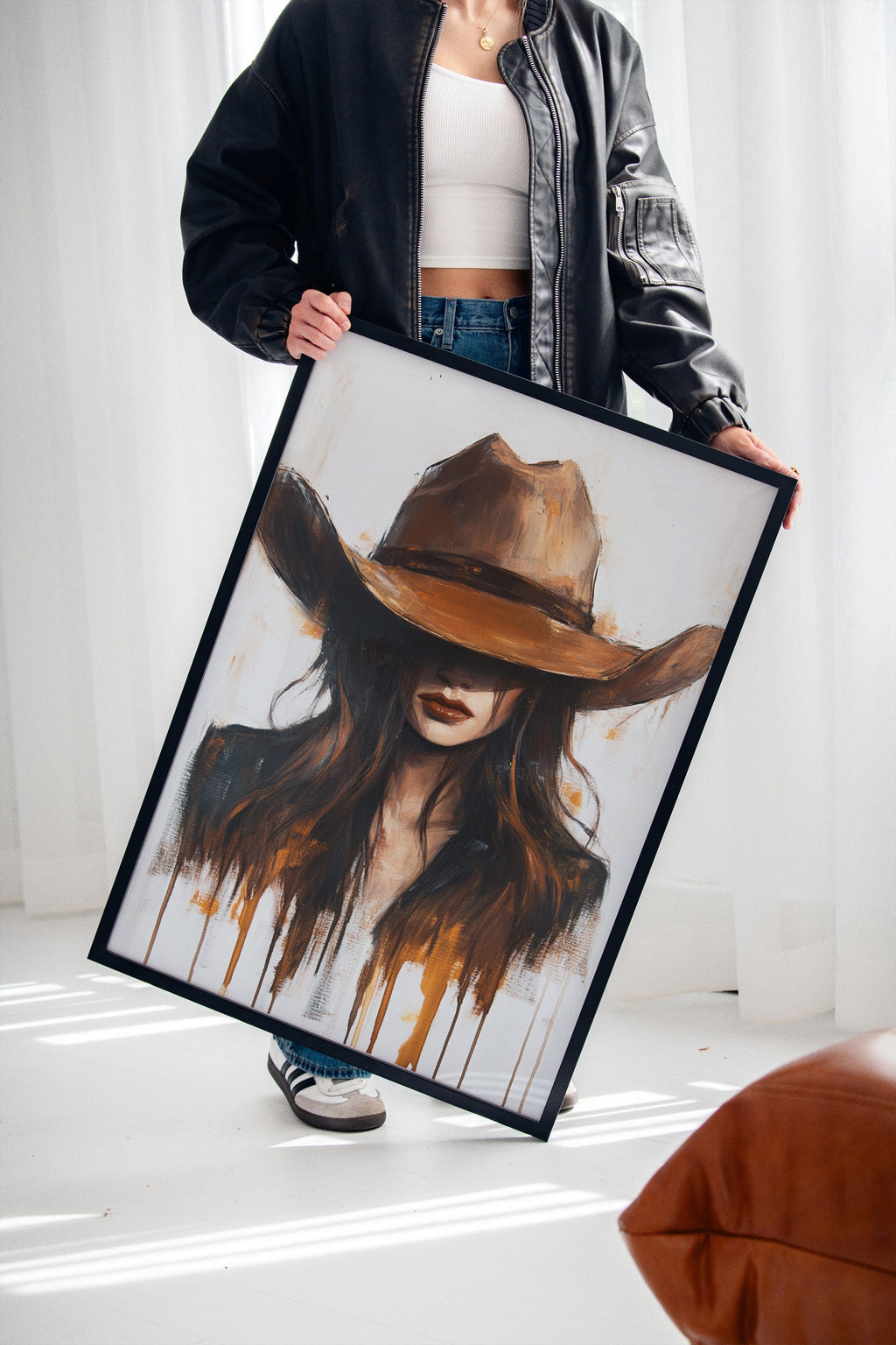 Desert Ember – Western Woman Art