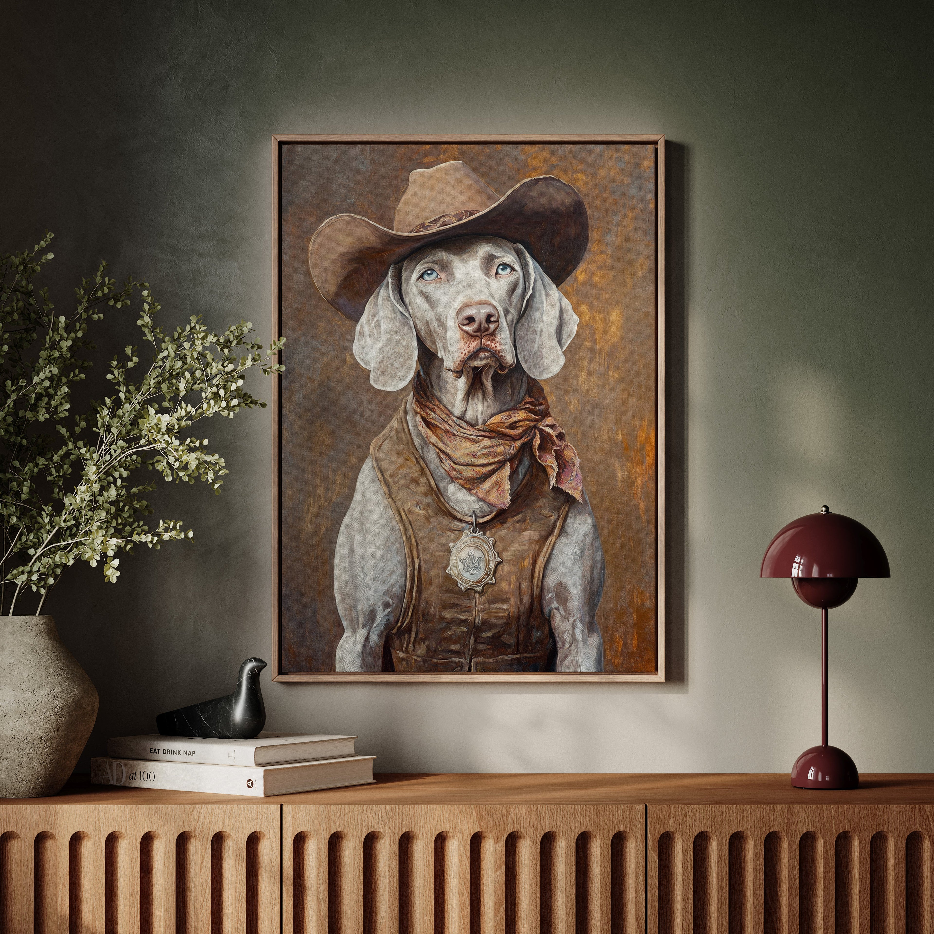Weimaraner Desert Deputy
