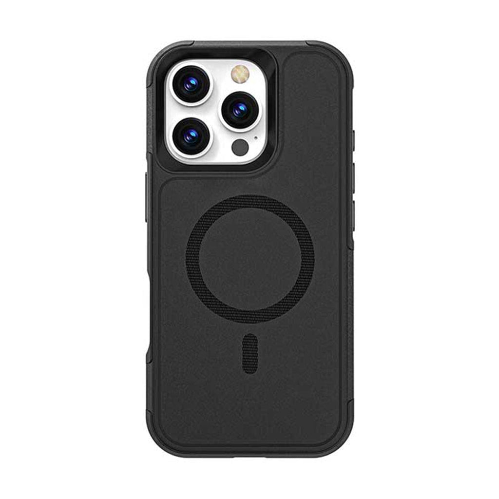 iPhone 16 Pro Rugged Wallet Case with Kickstand - MagSafe, Card Holder | Raider Series