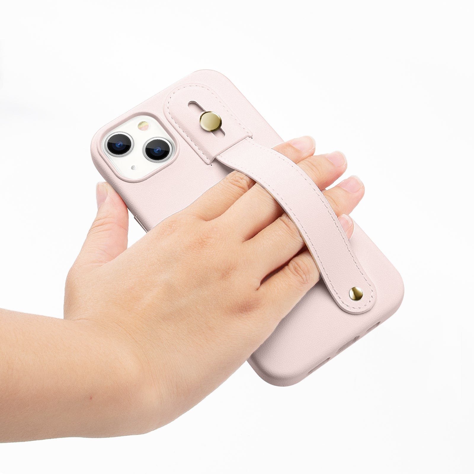 Indy Series Leather FingerGrip Case - iPhone 14 Plus