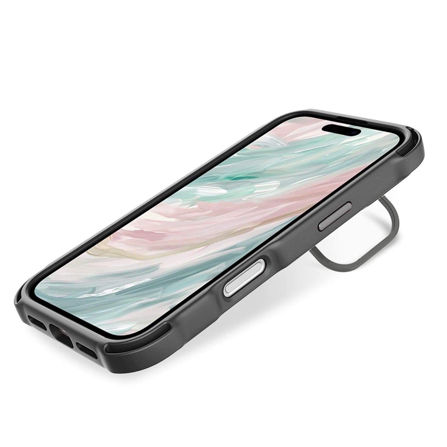 iPhone 16 Plus Clear Kickstand Case - Anti-Slip, Rugged, MagSafe | Venture Series