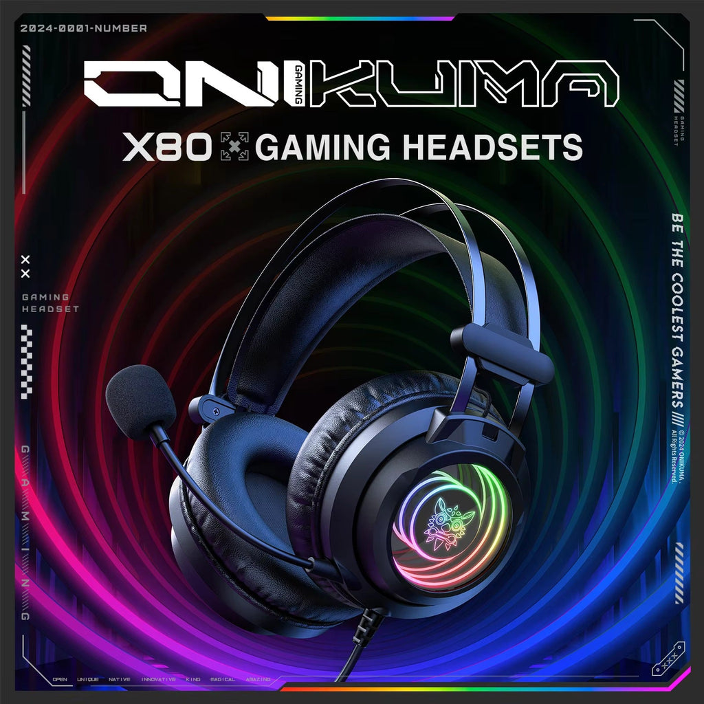 Nemo Eagle Eye Gaming Headphones – Wireless USB & 3.5mm