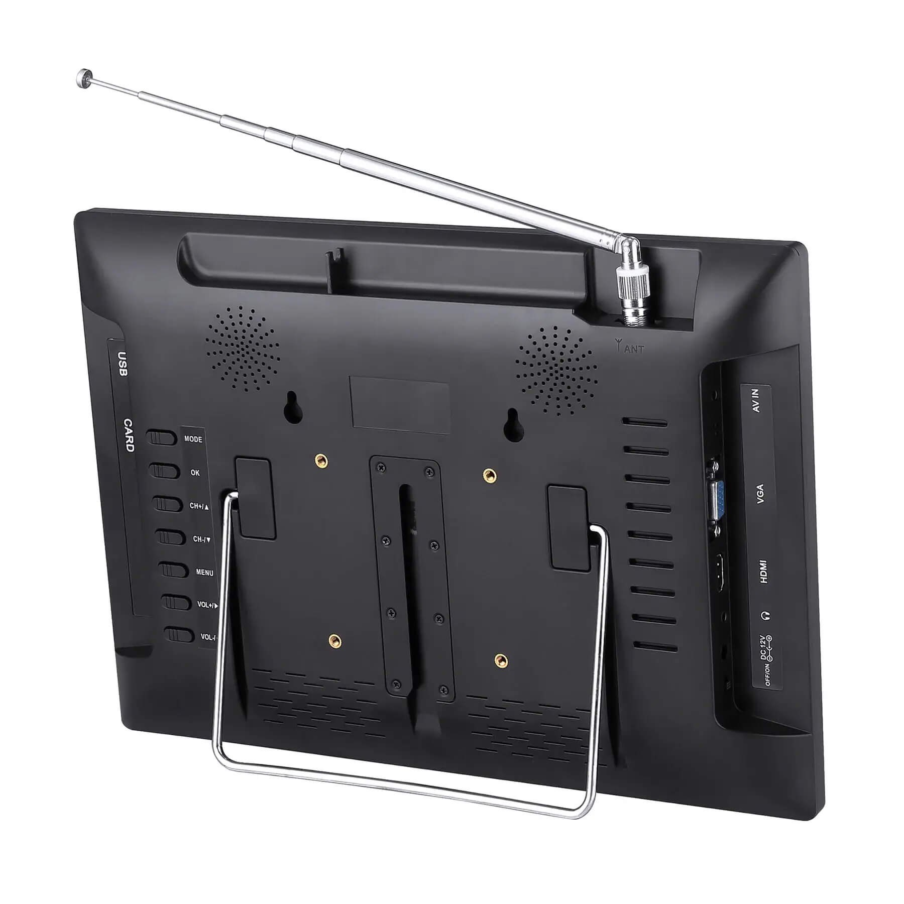 Supersonic 13.3" Portable Digital LED TV with USB, SD & HDMI Inputs & 12-Volt ACDC Compatible