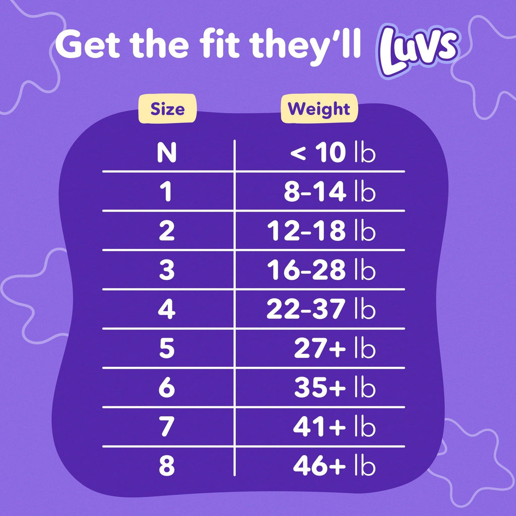 Luvs Platinum Protection Baby Diapers Size 6, 20 Count