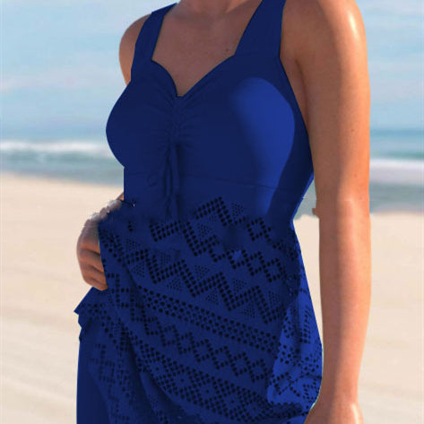 Women's Lace One-Piece Swimsuit — Padded, 10 Colors, S–4XL